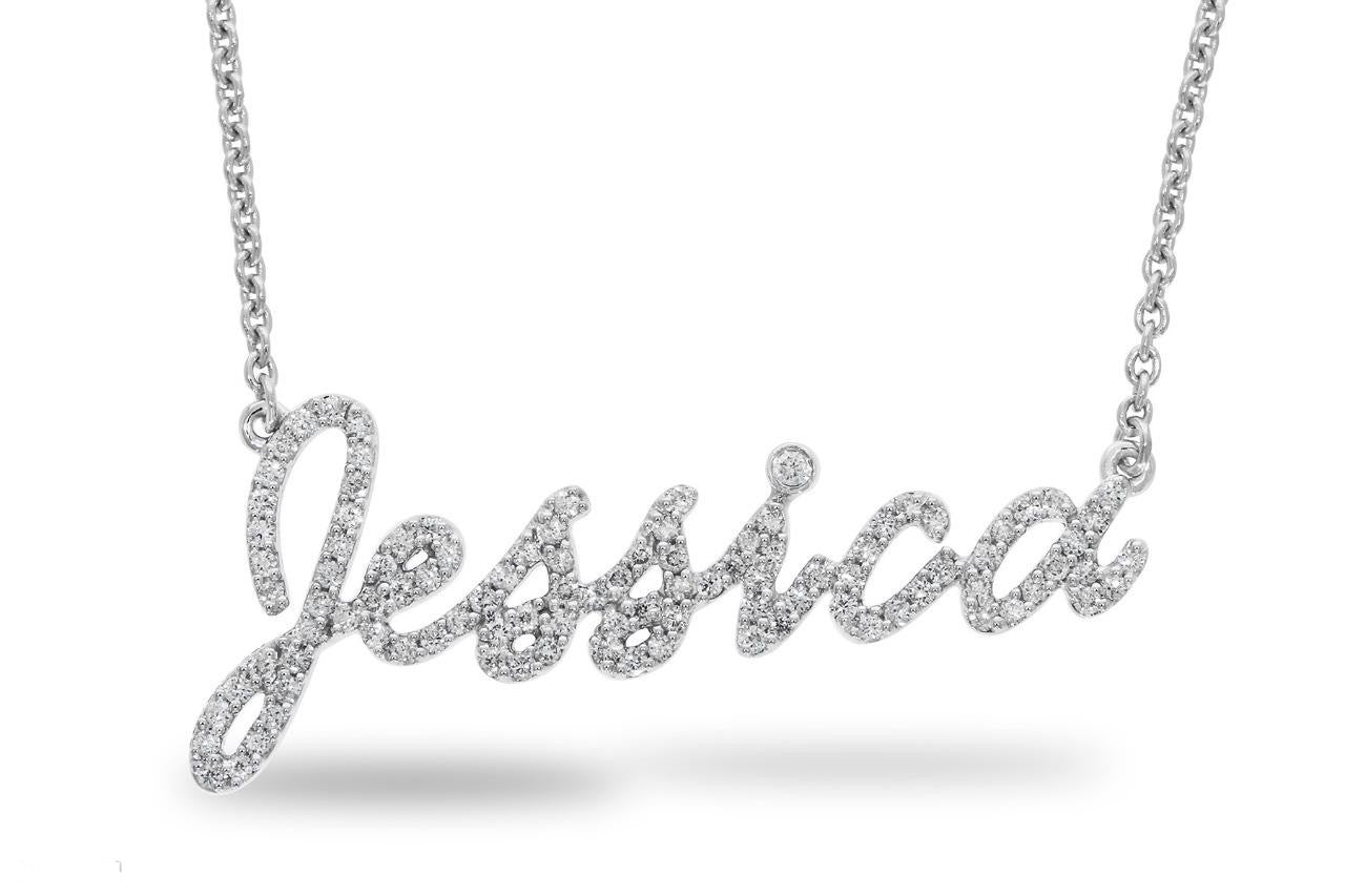 Z Jewelers Signature Name Necklace