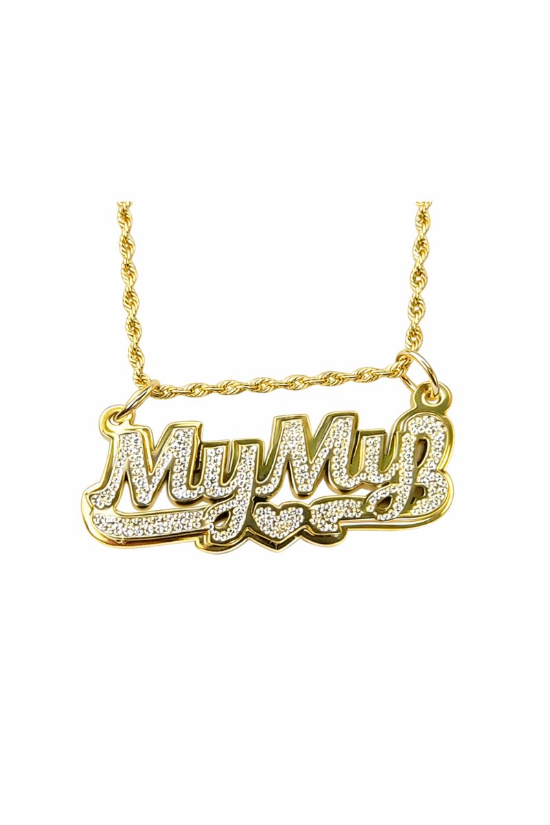 Double Nameplate (Complimentary chain included)