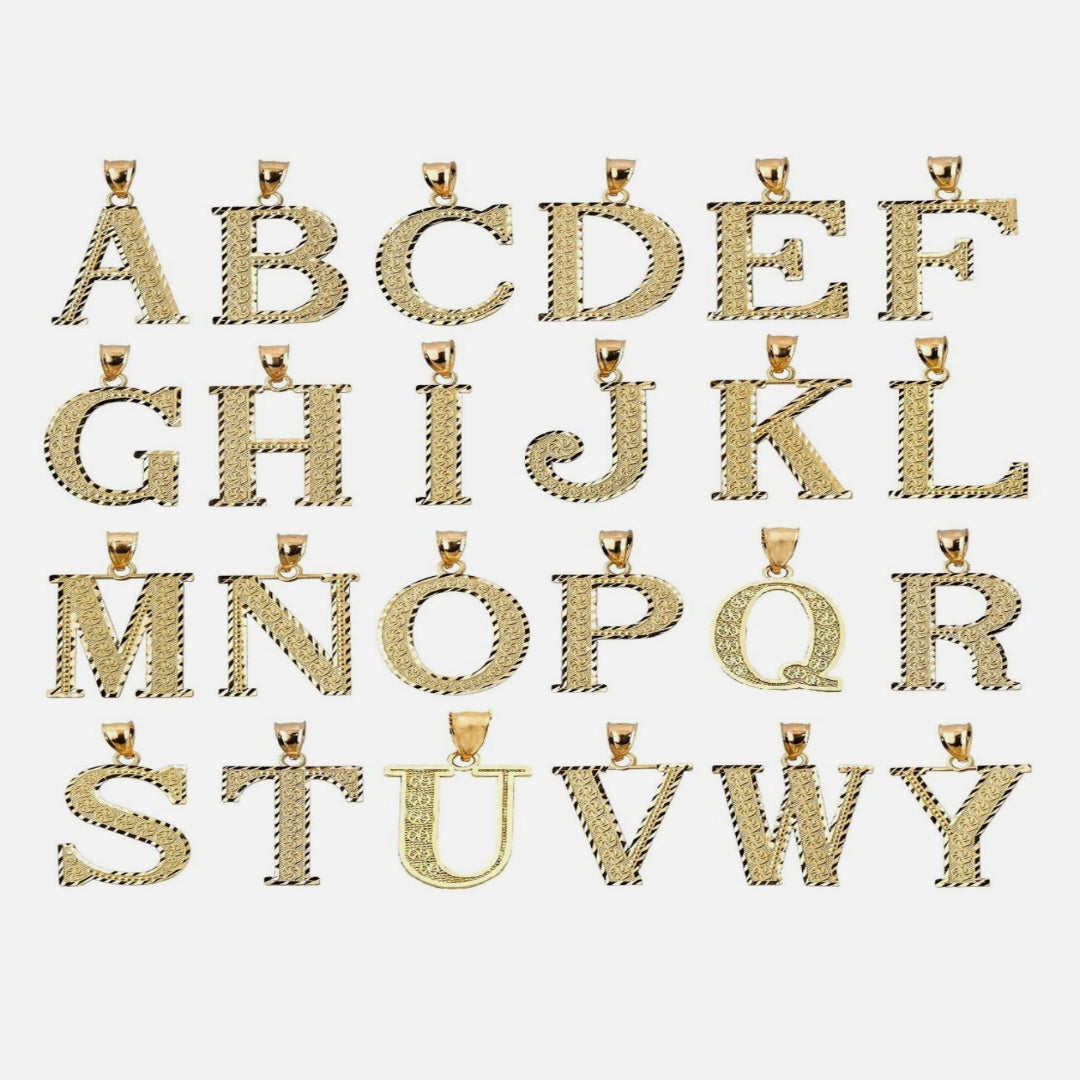 Initial Pendant,