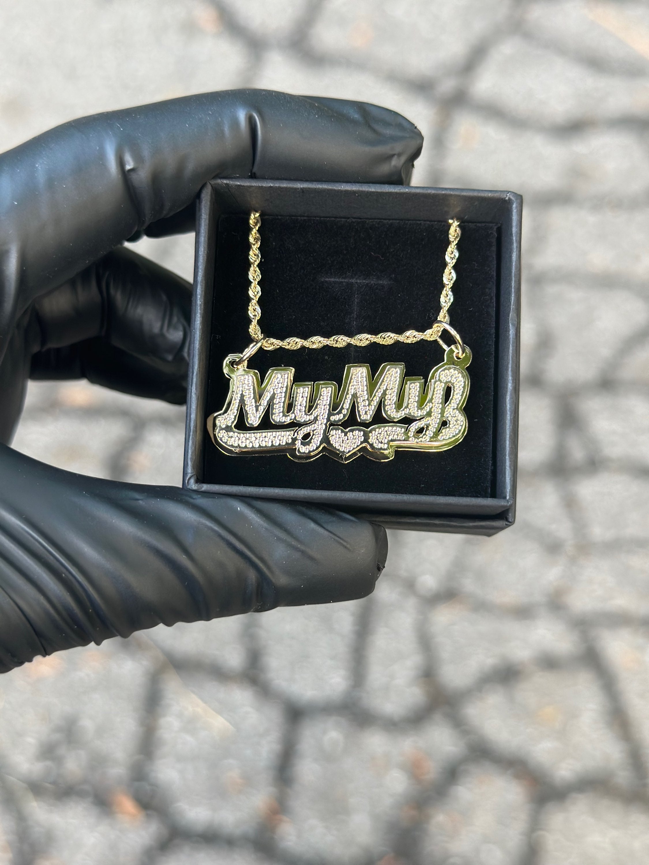 Double Nameplate (Complimentary chain included)